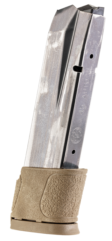 Smith & Wesson M&P 45 ACP 14rd Steel Magazine - Brown Base Plate