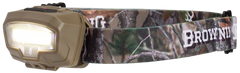 Browning Night Gig Headlamp 26/485 Lumens Red/White LED Flat Dark Earth - 25 yd Beam