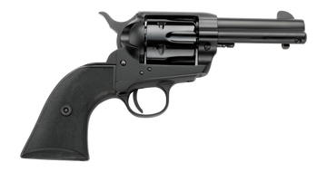 Pietta Alloy 9mm Luger 3.5" 6-Shot Revolver - Matte Black Alloy Steel Frame