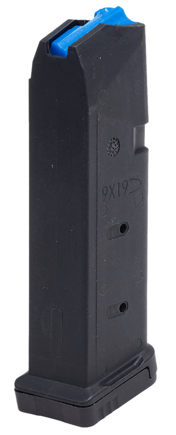 Leapers RBTGL915 9mm 15rd Polymer/Steel Magazine for Glock 19/26 - Matte Black