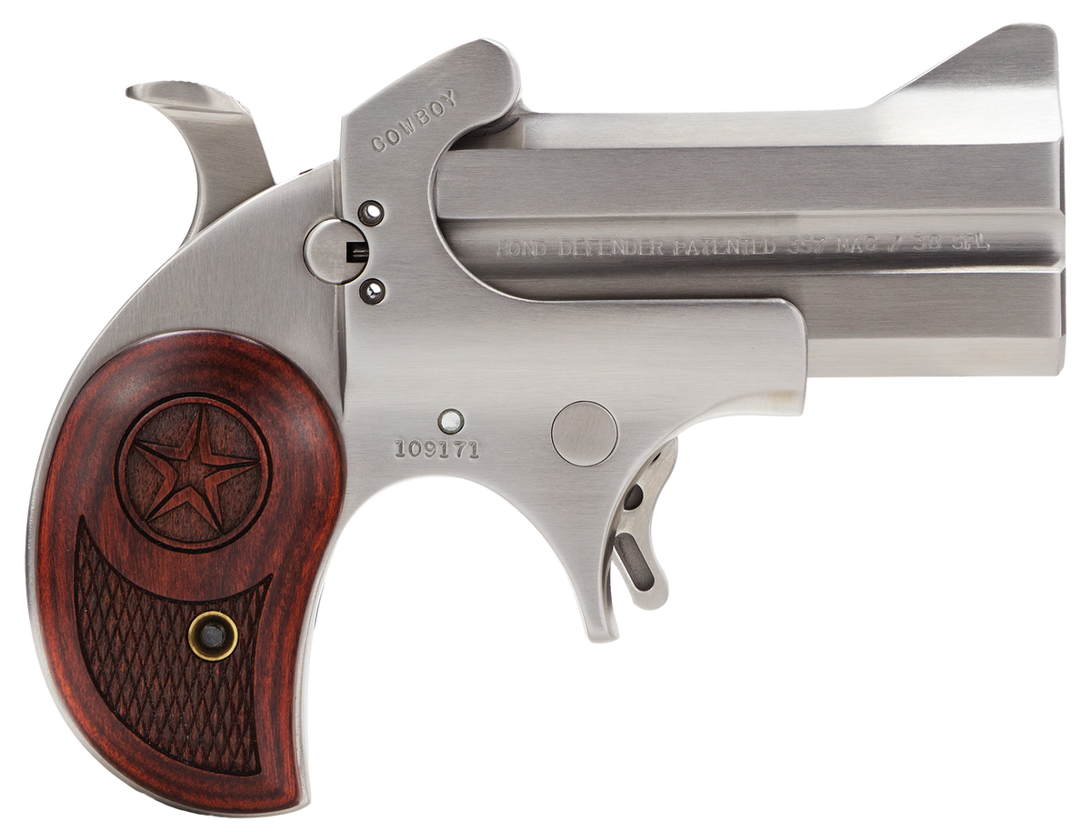 Bond Arms Cowboy Defender 357 Mag/38 Special 3" 2-Rd Derringer