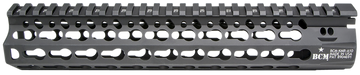 BCM KMR Alpha 10" KeyMod Free-Float Handguard AR-15 Aluminum Black Anodized