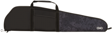 Girls With Guns Midnight 46" Rifle Case Black/Shade Blackout Camo - Locking Zipper