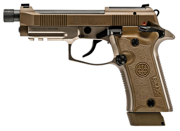 Beretta 80X Cheetah Tactical .380 ACP 4.4" 15+1 Semi-Auto Pistol - Desert Tan