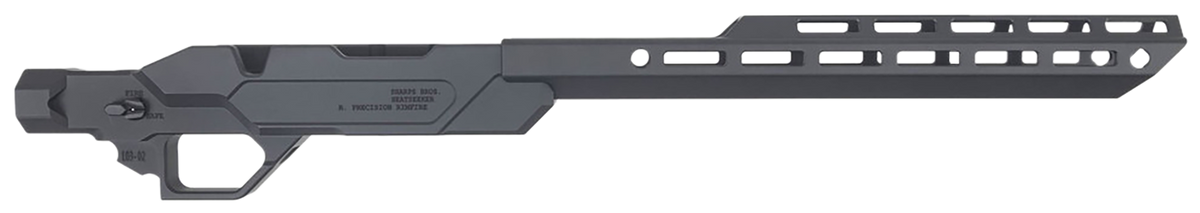 Sharps Bros Heatseeker SBC08 Chassis Stock - Ruger Precision Rimfire 14" M-LOK Matte Black Cerakote 6061-T6 Aluminum