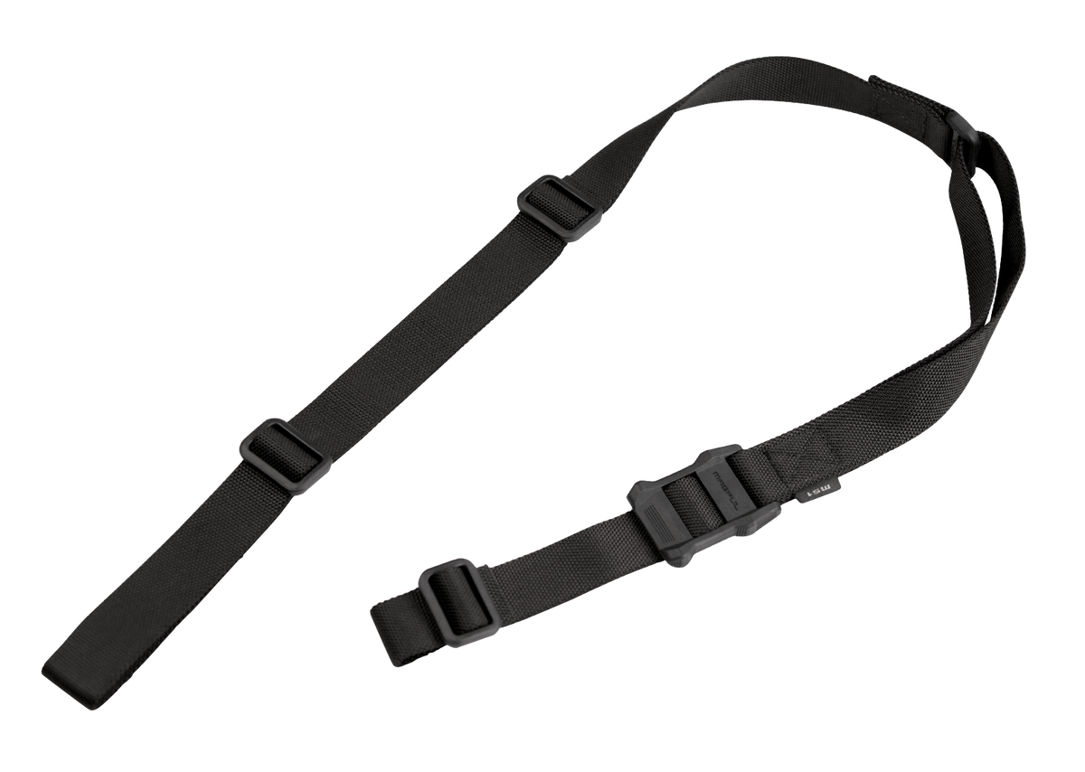 Magpul Industries MS1 Sling Black Nylon 1.25" 48-60" Adjustable Two-Point AR Platform