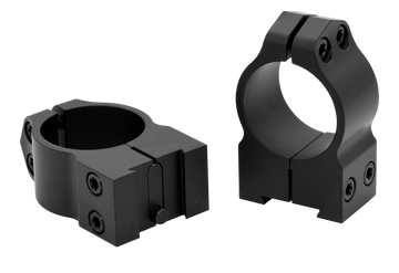 Warne 1TM Maxima Tikka 1" Medium Matte Black 0 MOA Scope Rings