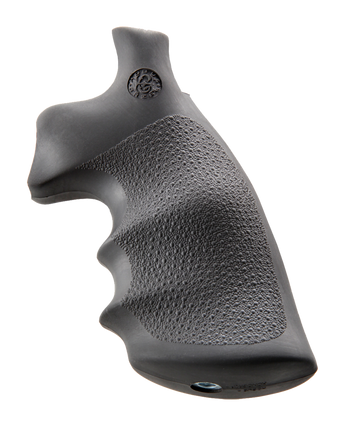 Hogue 19002 Conversion Monogrip Black Rubber Finger Grooves S&W K/L-Frame Round Butt