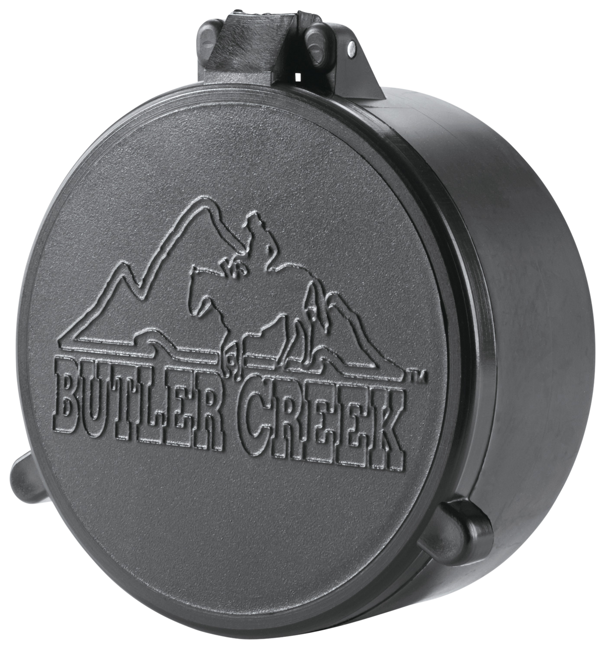 Butler Creek 30300 Flip-Open Objective Scope Cover 49.80mm Size 30 Black Polymer