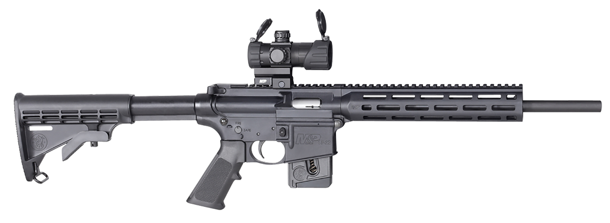 Smith & Wesson M&P15-22 Sport State Compliant 22 LR 16.5" 10+1 Semi-Auto Rifle with Red/Green Dot