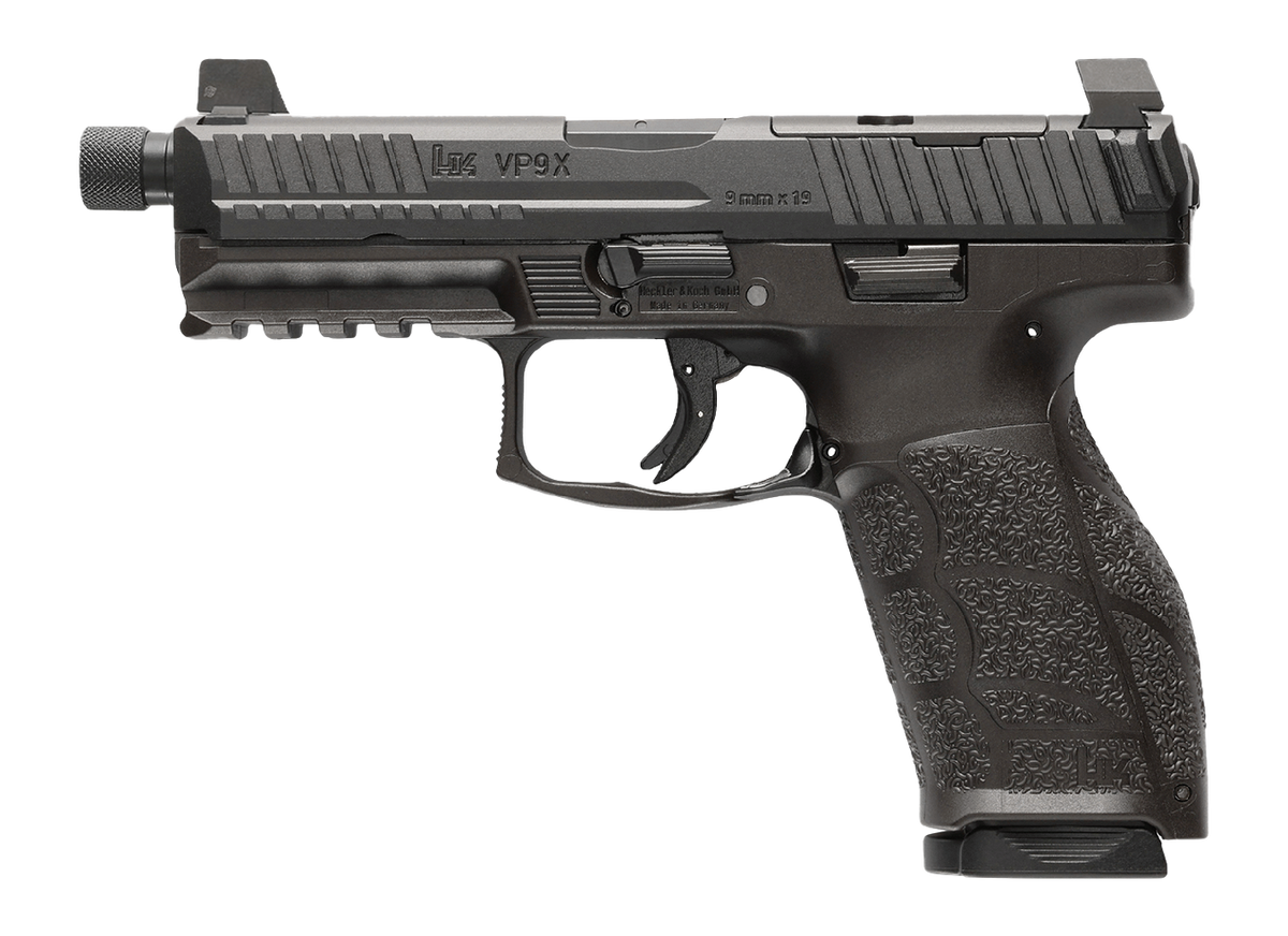 HK VP9A1 X Tactical 9mm 4.70" 20+1 Striker-Fired Pistol
