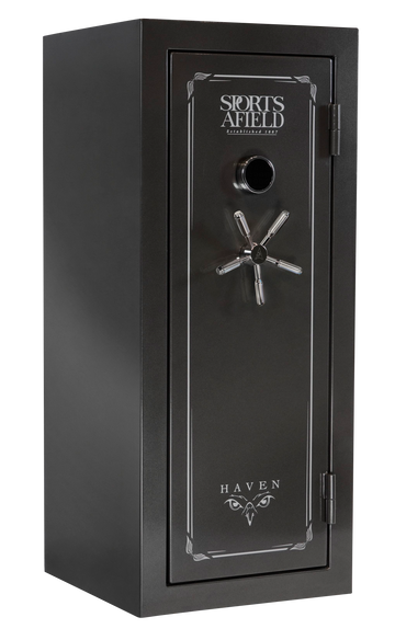Sports Afield Haven SECSA5925HX 24+4 Fireproof Gun Safe 59x25x24 Dark Gray Metallic