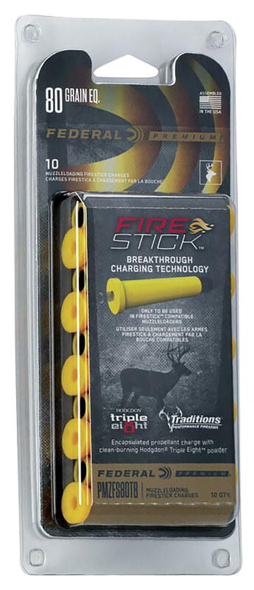 Federal Premium FireStick 50 Cal 80gr Muzzleloader Charge