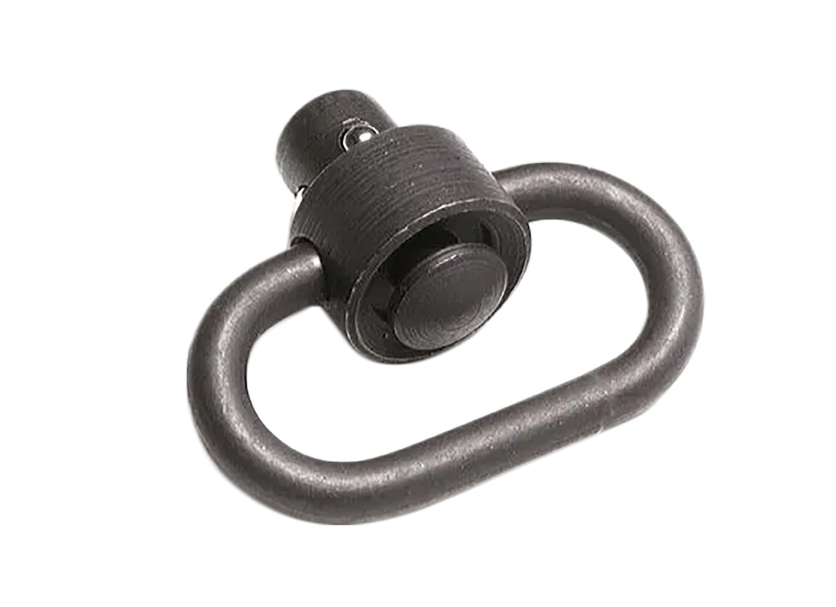 Wilson Combat TRQDBSS Heavy Duty QD Sling Swivel 1.25" Push Button Black Phosphate Steel