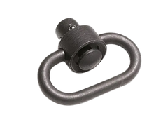 Wilson Combat TRQDBSS Heavy Duty QD Sling Swivel 1.25" Push Button Black Phosphate Steel