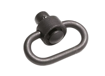 Wilson Combat TRQDBSS Heavy Duty QD Sling Swivel 1.25" Push Button Black Phosphate Steel