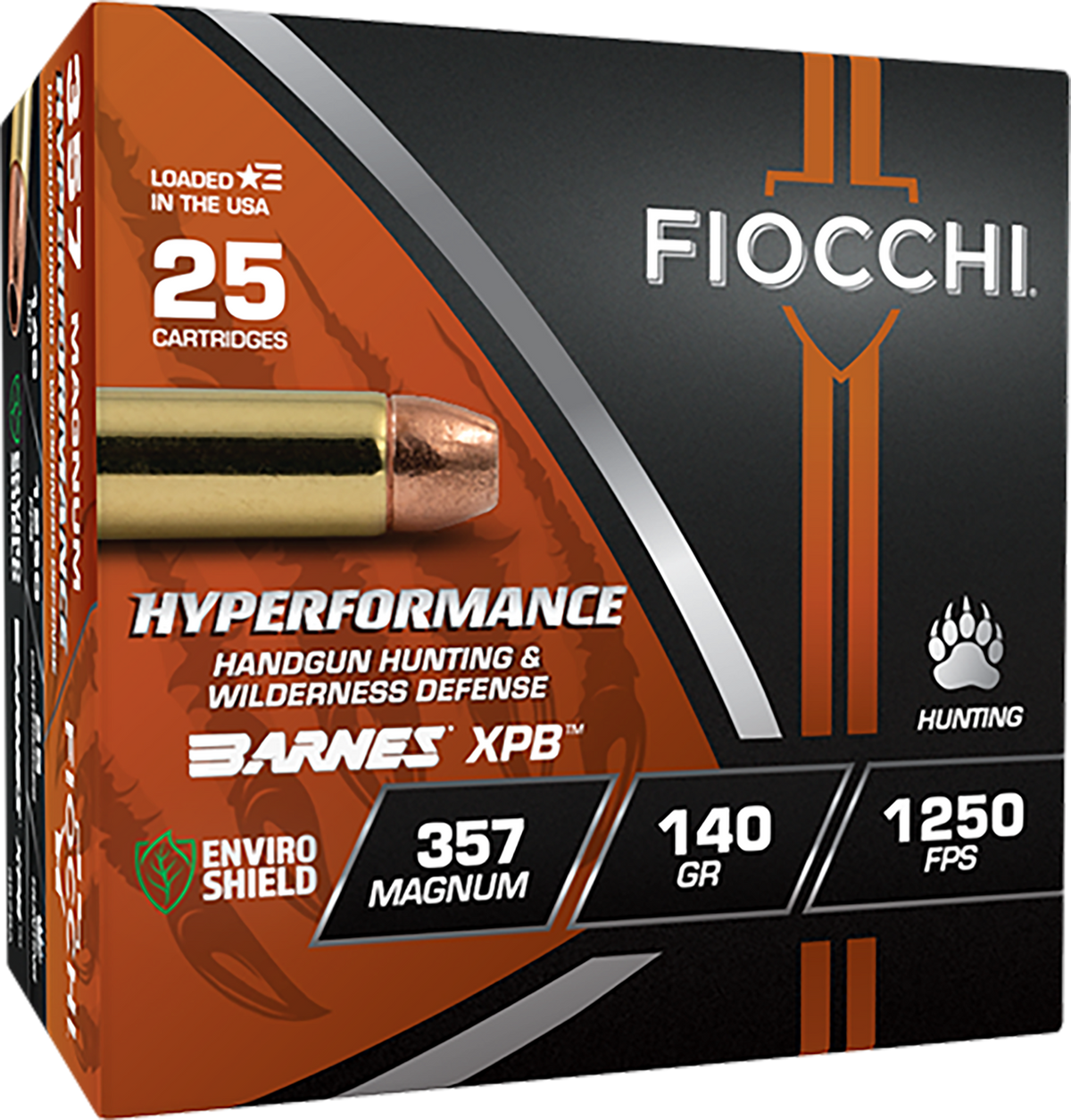 Fiocchi Hyperformance 357 Mag 140gr XPB 25 Rounds - Box or Case