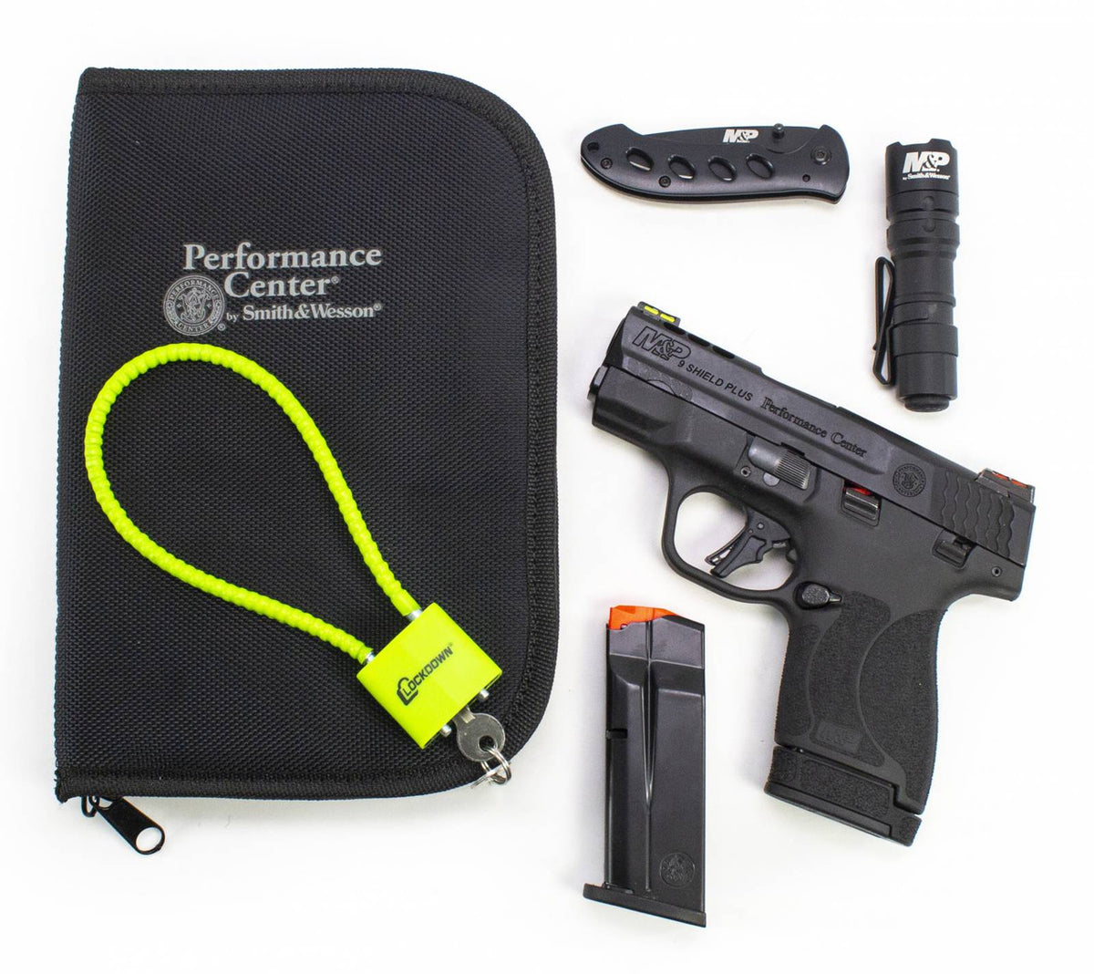 S&W M&P9SHLD+ 13255 EDC 9M 3.1 PT FO 10/13RD BLK