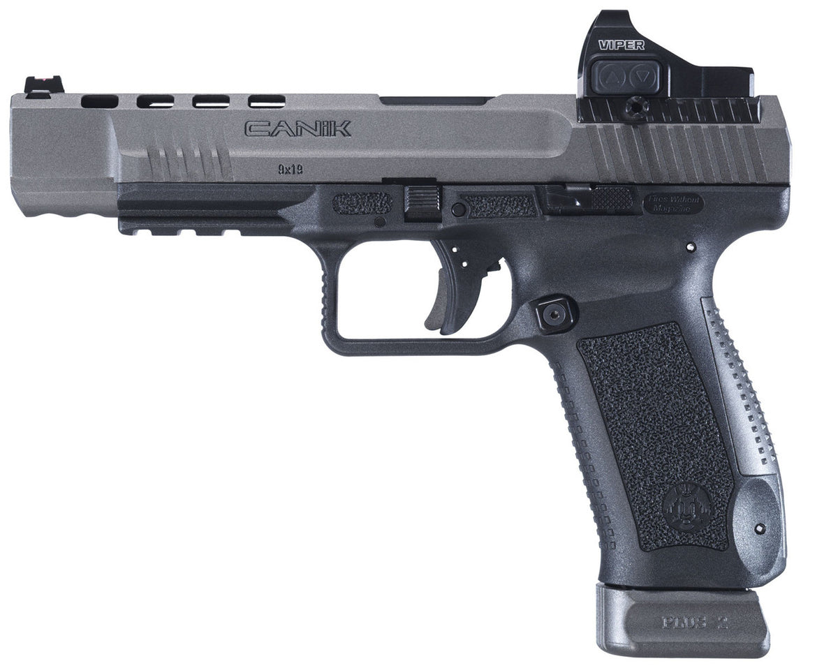 Canik HG3774GVN TP9SFx 9mm Luger 5.20 20+1 Black Black Polymer Grip with Viper Red Dot