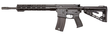 Wilson Combat 300 Blackout 16.25 Protector Carbine 30+1 Black Armor-Tuff Black Wilson/Rogers Super Stoc Stock BCM Starburst Polymer Black Grip Right Hand