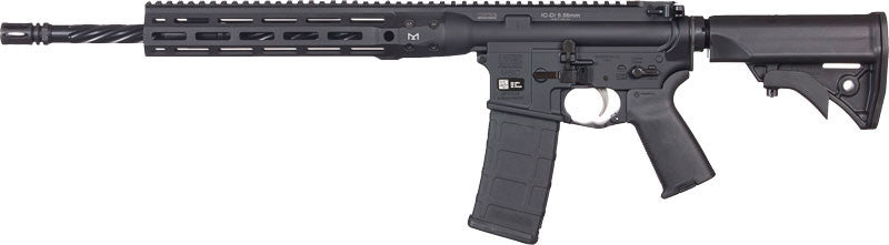 LWRC 5.56x45mm 16.1 30+1 Individual Carbine Black Hard Coat Anodized Adjustable Stock