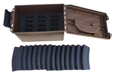 MTM TMC15 Tactical Mag Can 223 Rem,5.56x45mm NATO AR Platform Flat Dark Earth Polymer
