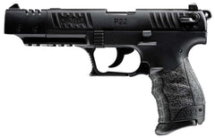 Walther Arms 5120334 P22 Target *CA Compliant 22 LR 5 10+1 Black Black Polymer Grip