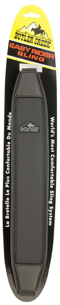 Butler Creek 80073 Easy Rider Sling 2.50 W x 48 L Adjustable Black Neoprene for Rifle