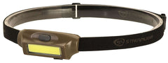 Streamlight 61707 Bandit USB Headlamp 180/135/35/25 Lumens White/Green LED Polycarbonate Coyote Lithium Ion