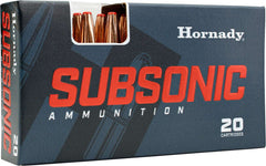Hornady 82247 Subsonic  450 Bushmaster 395 gr (2) Sub-X 20 Bx/ 10 Cs