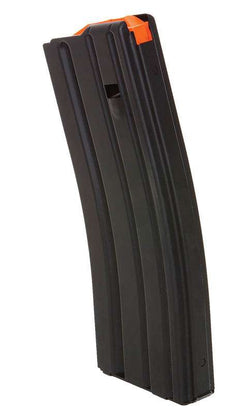 C Products Defense Inc AR-15 .223/5.56 30rd DURAMAG Steel 300 BO Black w/Orange Follower  Detachable