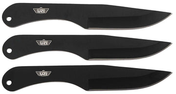 CAMP UZI-TRW-004 UZI THROWING KNIVES W/SHEATH 3PK