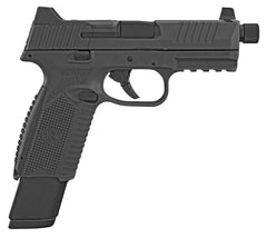 FN 66100375 509 Tactical 9mm Luger 4.50 17+1 24+1 Black Black Interchangeable Backstrap Grip Threaded Barrel