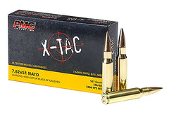 PMC 762X X-Tac 7.62x51mm NATO 147 gr Full Metal Jacket Boat-Tail (FMJBT) 20 Bx/ 25 Cs