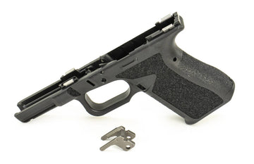 Combat Armory Stripped Pistol Lower / Frame For Gen 3 Glock 19/23/32 Parts Compatible Locking Block Included