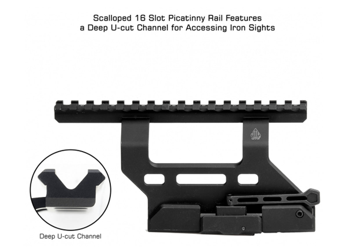 UTG Accu-Sync AK QR Universal Side Mount - MT-UAK01