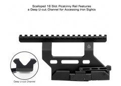 UTG Accu-Sync AK QR Universal Side Mount - MT-UAK01
