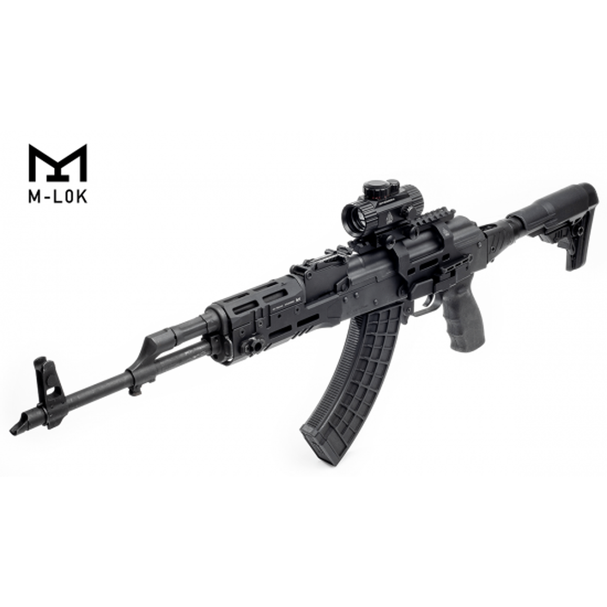 Leapers UTG Pro Super Slim M-LOK AK Handguard - Matte Black - MTU053SSM