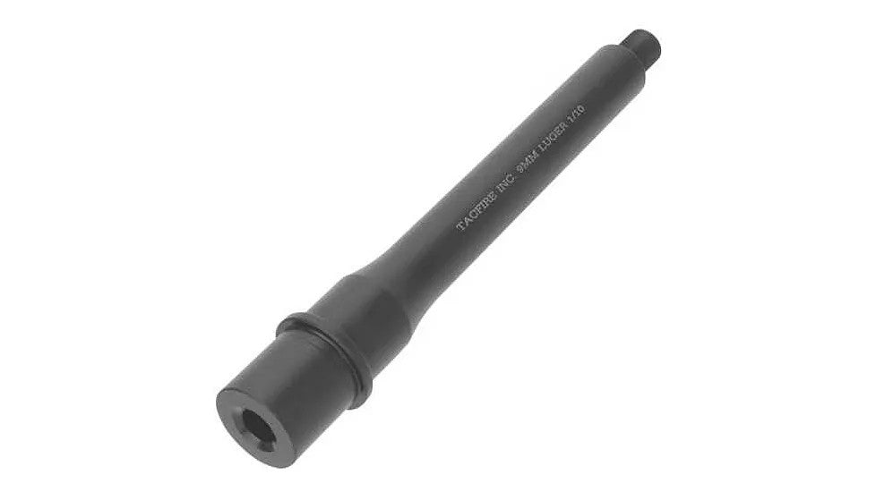 TacFire BAR9MM7BN AR Barrel 9mm NATO 7.50 Black Nitride Finish 4150 Chrome Moly Vanadium Steel Material with Threading & 1:10 Twist for AR-15