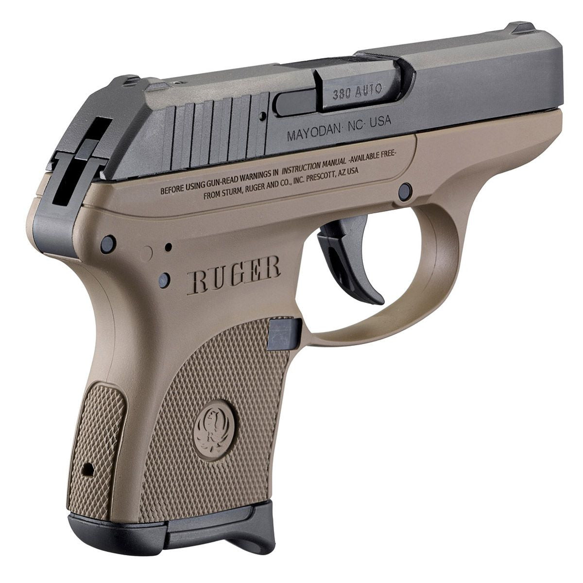 Ruger LCP 380 ACP Semi-Auto Flat Dark Earth Pistol