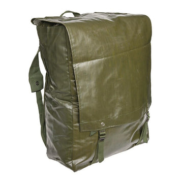 Czech M85 Vinyl Rucksack Olive Drab Green - Used