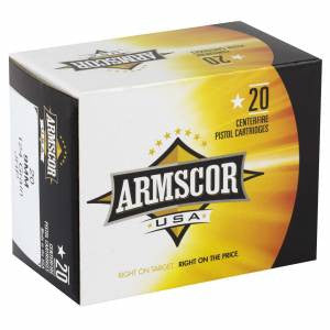 Armscor AC97N Pistol  9mm Luger 124 gr Jacketed Hollow Point (JHP) 20 Bx/ 50 Cs