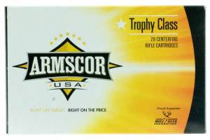Armscor FAC270140GRA Rifle  270 Win 140 gr AccuBond 20 Bx/ 8 Cs