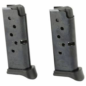 Ruger 380 ACP 6rd 90643 LCP  Black Detachable 2 Per Pack