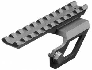 Aim Sports M1402 M14/M1A Side Scope Mount 6061-T6 Aluminum Black Anodized