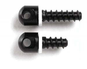 Uncle Mikes 25200 Sling Swivel Screws Black Steel