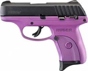 RUG EC9s 9MM PURPLE FRAME BLK SLIDE