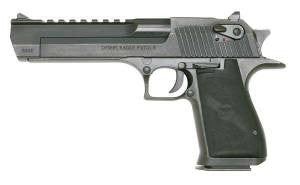 Magnum Research DE50 Desert Eagle Mark XIX 50 AE 6 7+1 Black Carbon Steel Black Polymer Grip