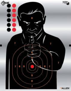 Allen EZ-Aim Human Silhouette Target