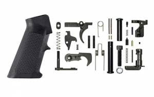 Aero Precision APRH100160 Lower Parts Kit Standard M5 Platform Black Hardcoat Anodized